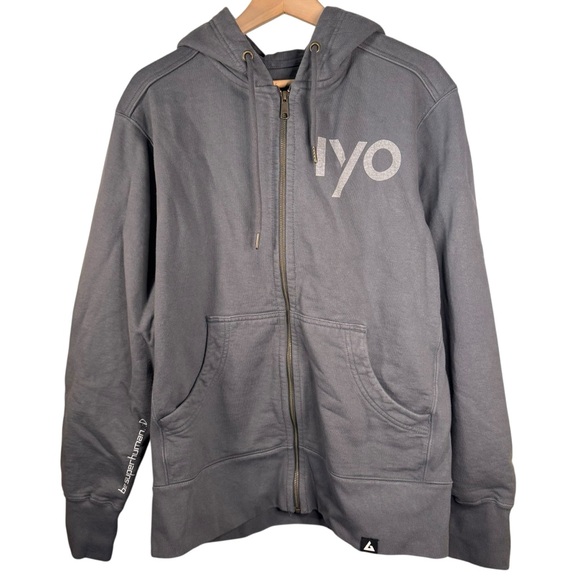 American Giant Other - American Giant Classic Full Zip Hoodie Size Large Iron Gray Jacket Heavy USA